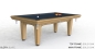 Preview: Riley Grand Solid Oak Finish 7ft UK 8 Ball Pool Table Diner (7ft  213cm)